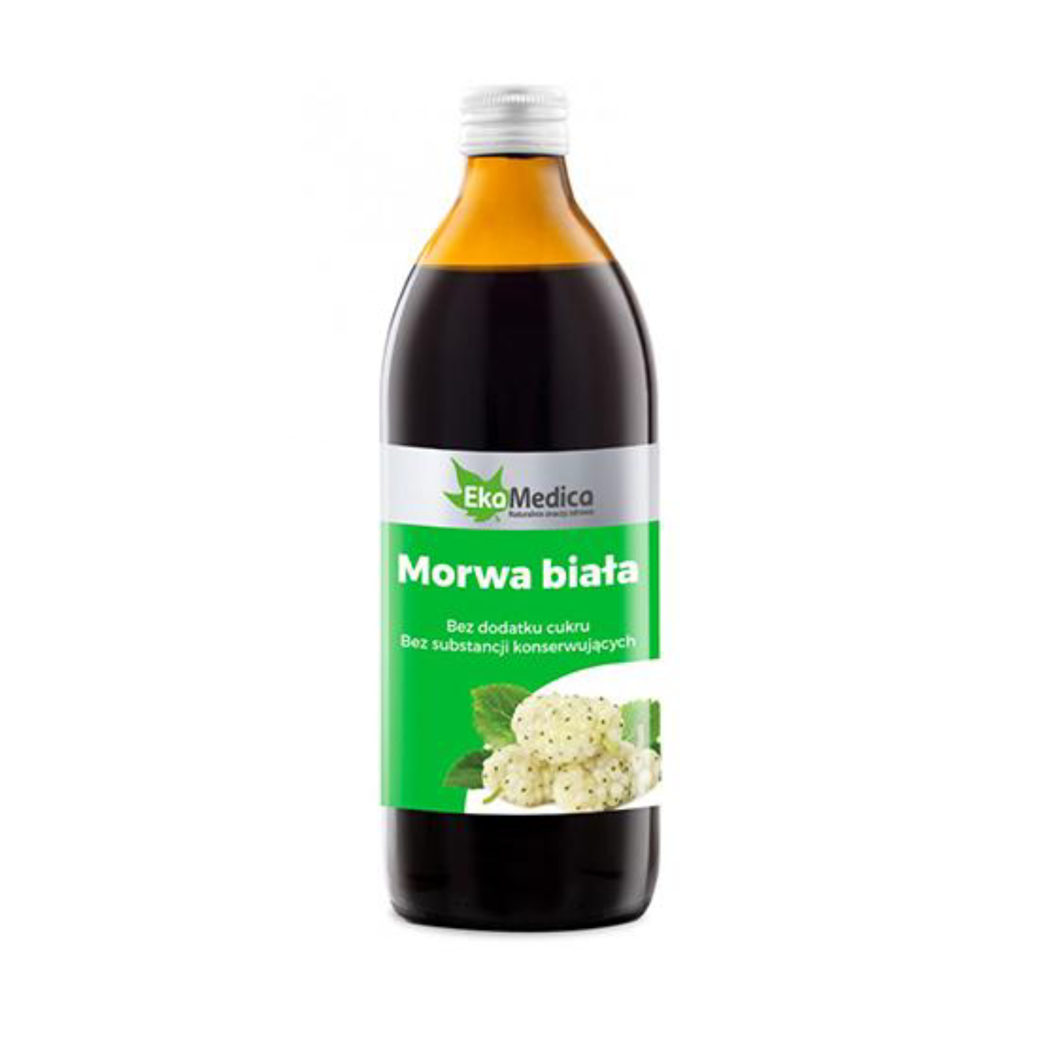 Ekamedica - morwa biała, suplement dla diabetyków w płynie, 500 ml