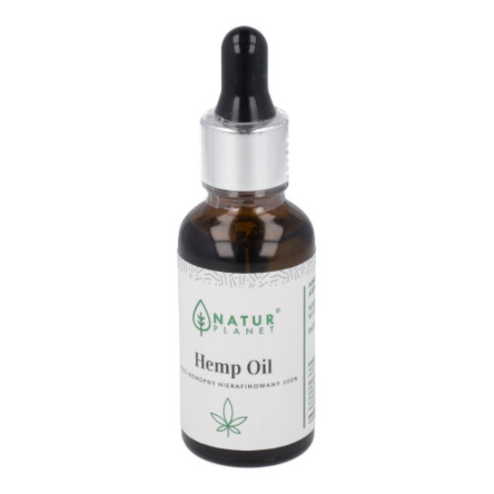 Natur planet - olej konopny nierafinowany, 30 ml