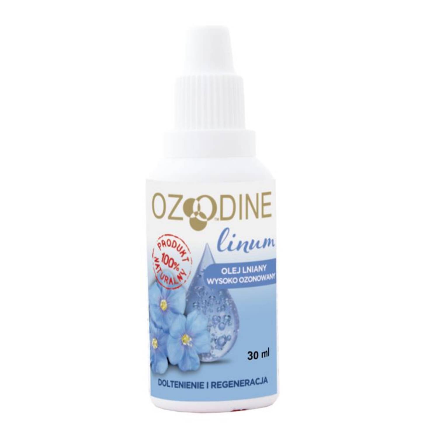 Ozodine linum - olej lniany ozonowany, 30 ml