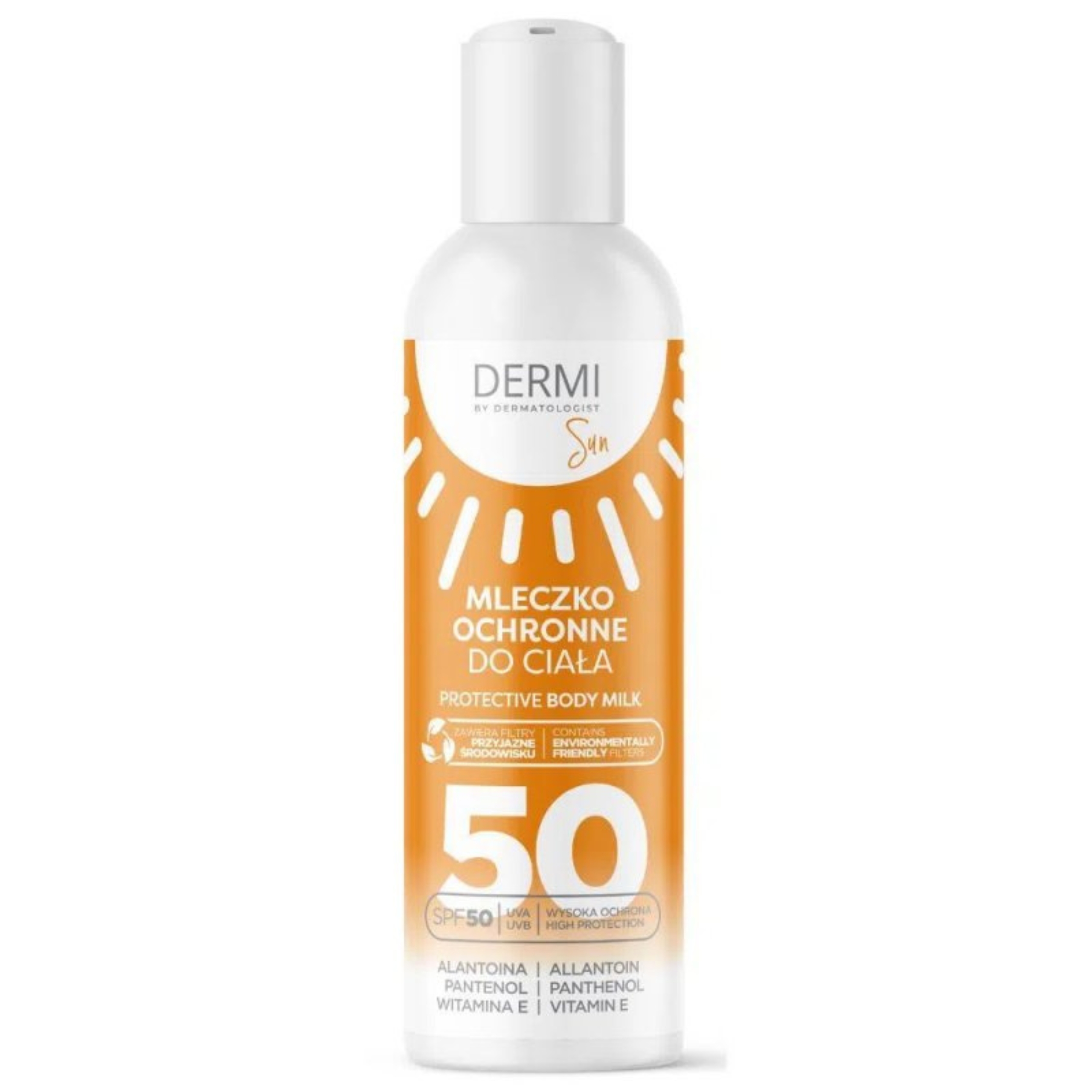 Dermi sun - mleczko spf 50 do ciała, 150 ml