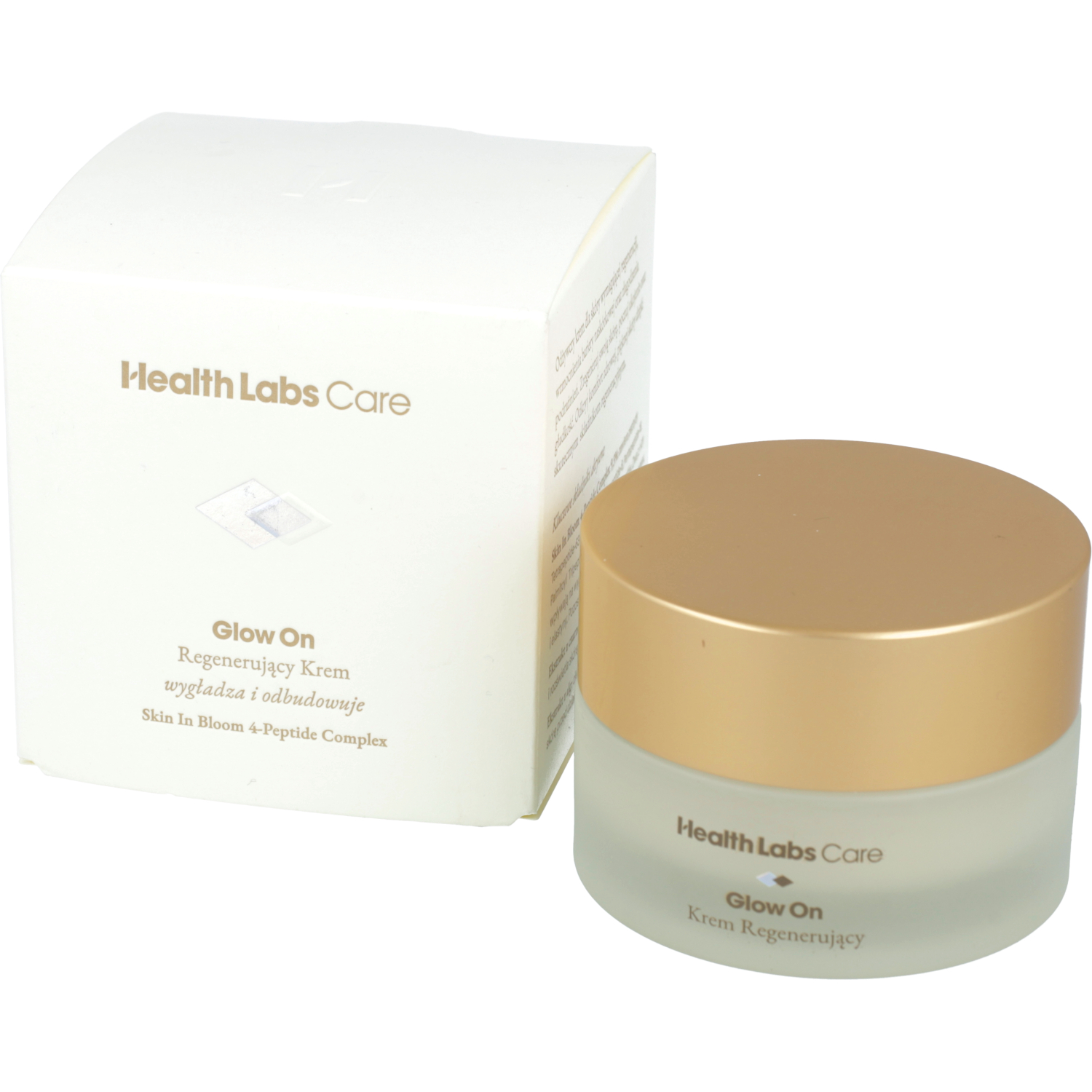 Health labs care - glow on, kompleksowo regenerujący krem do twarzy, 50 ml (data ważności: 30.08.2026)