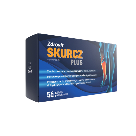 Zdrovit skurcz plus, 56 tabletek powlekanych