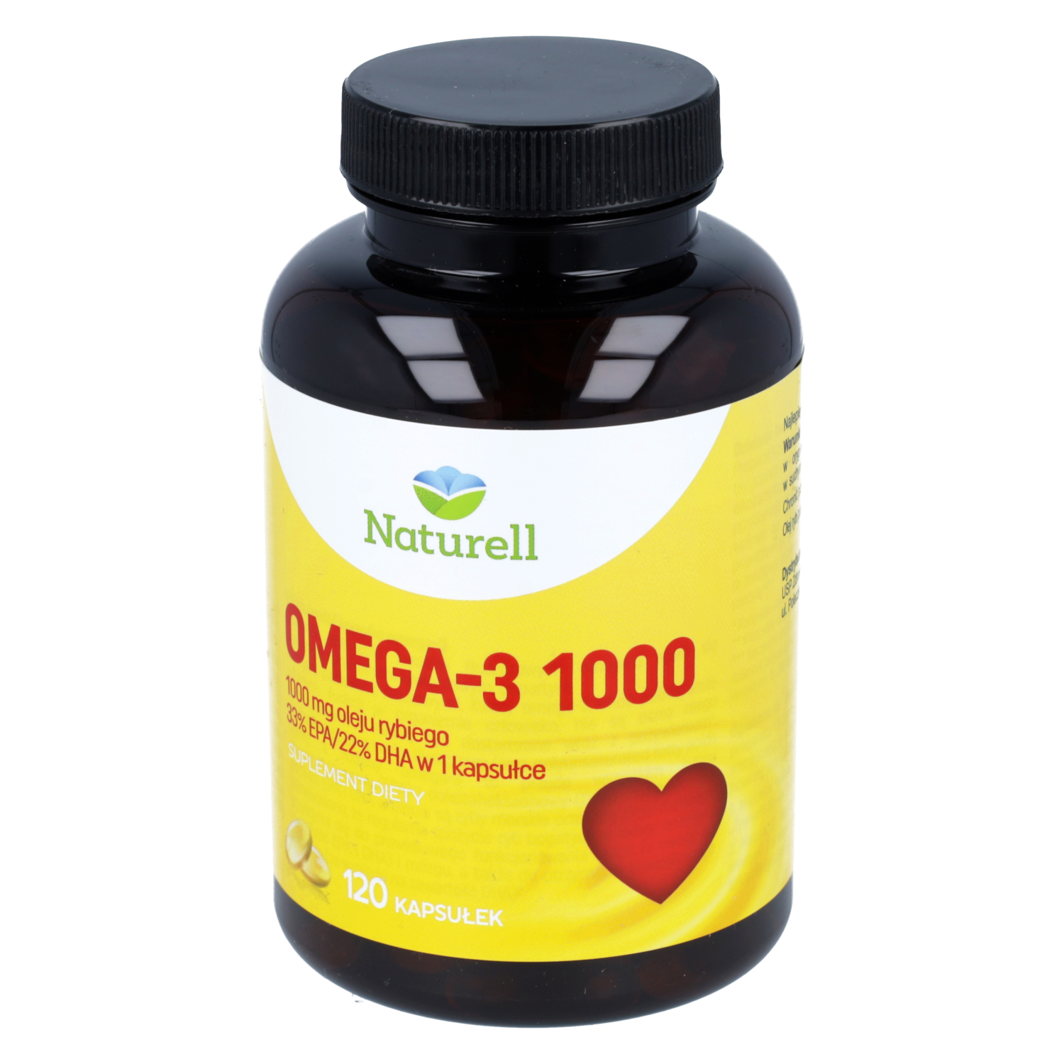 Naturell omega-3 1000, 120 kapsułek
