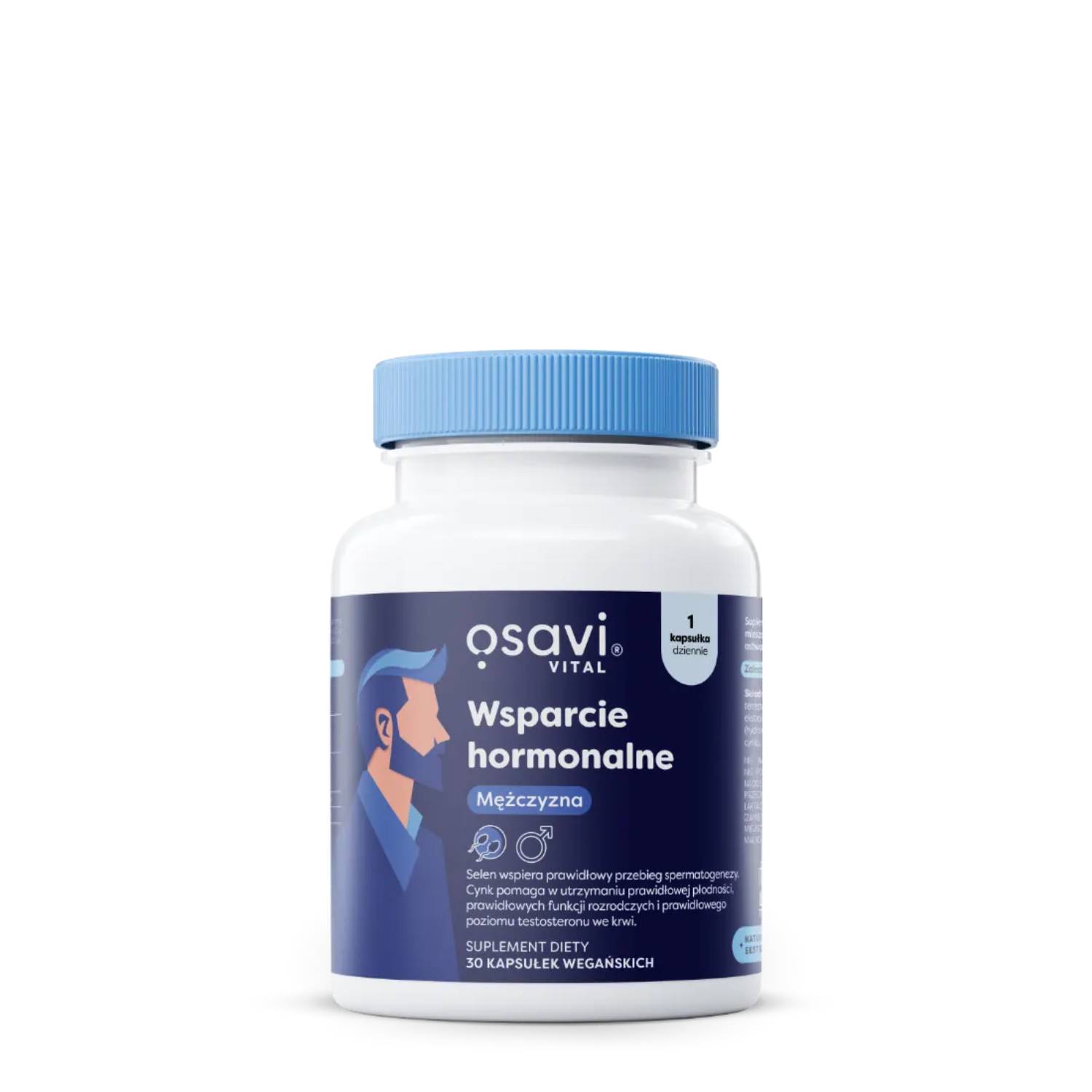 Osavi wsparcie hormonalne mężczyzna, 30 kapsułek