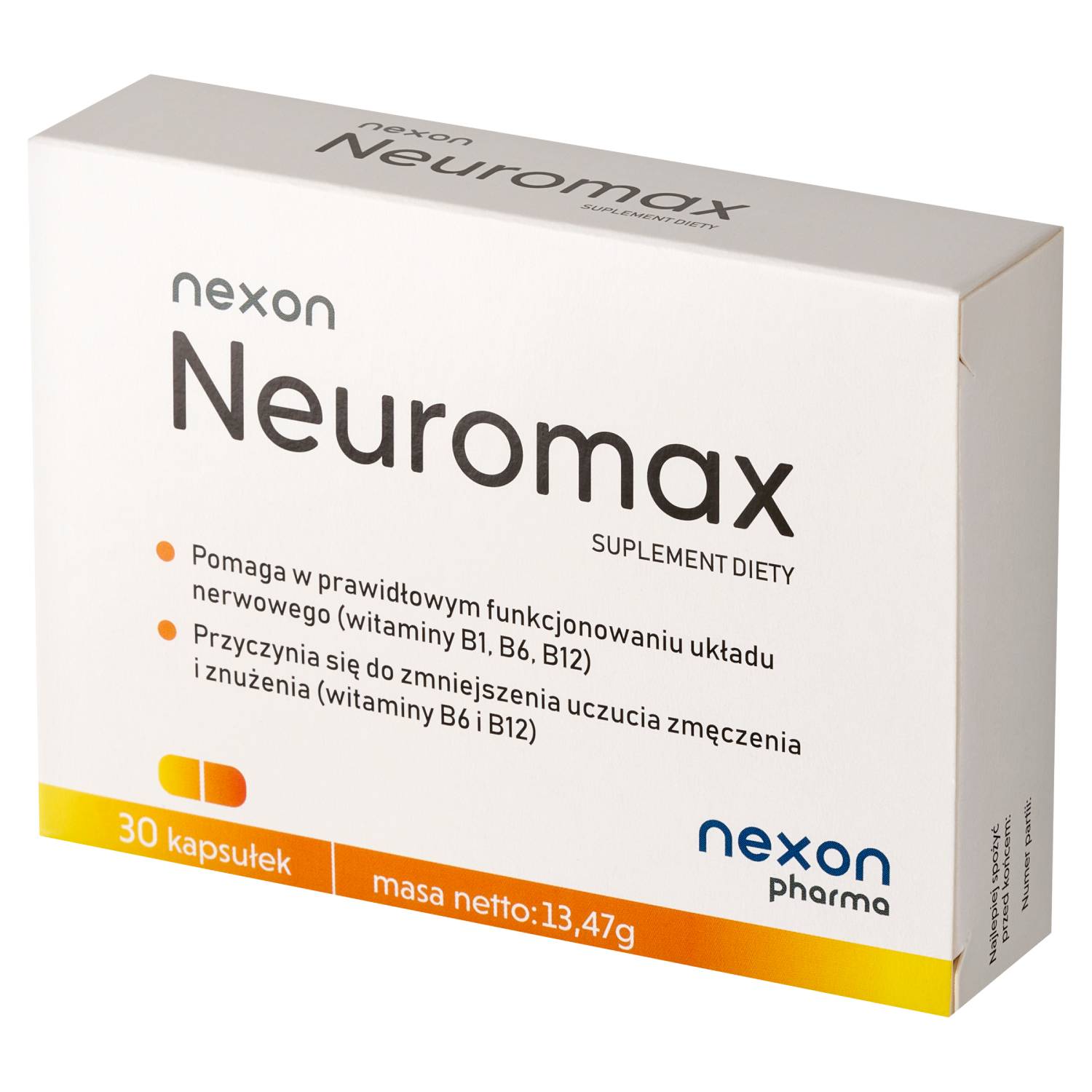 Nexon pharma neuromax, 30 kapsułek