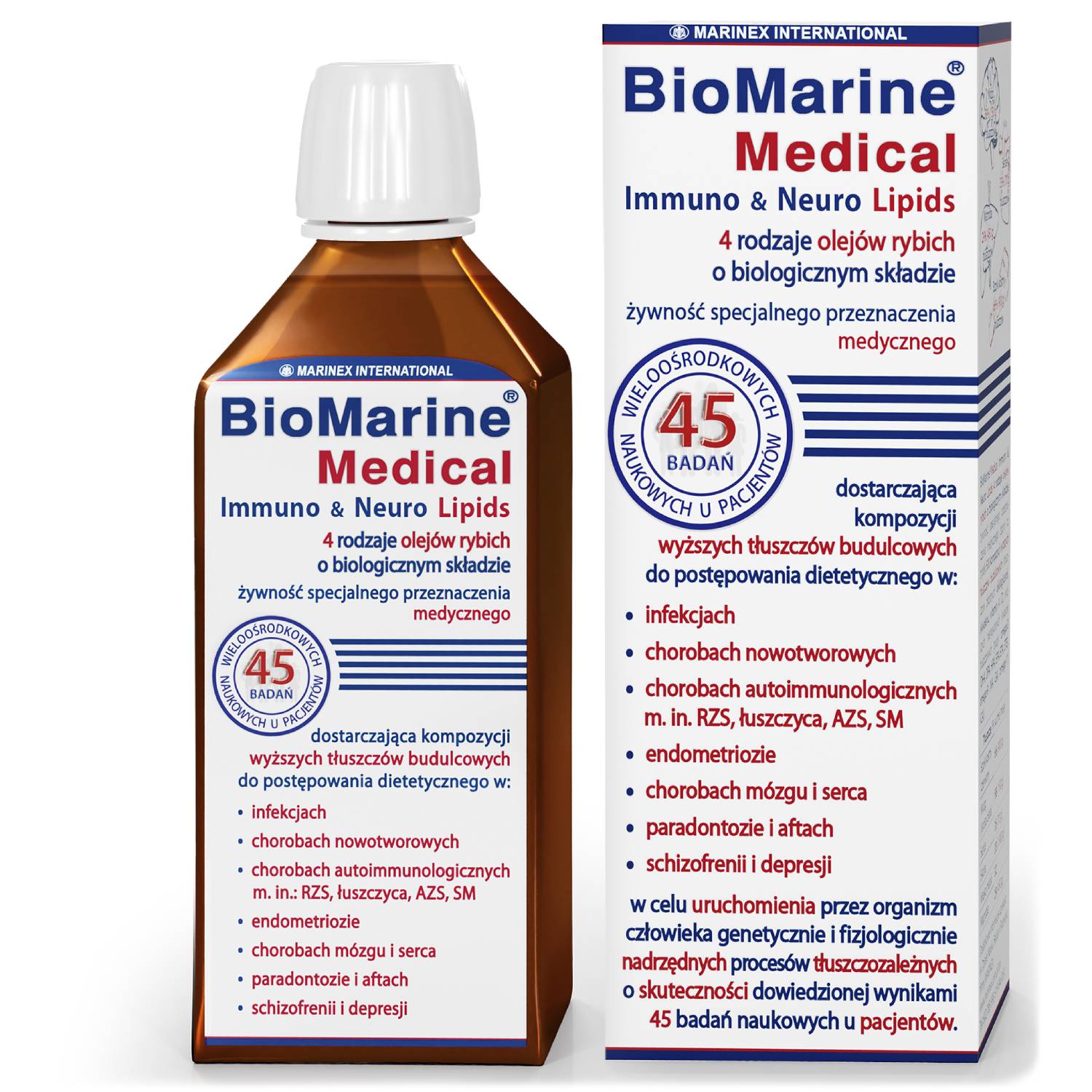 Biomarine - medical immuno and neuro lipids, 200 ml