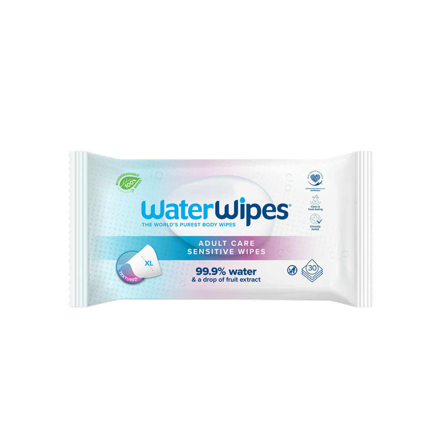 Waterwipes - chusteczki bio wodne adult, 30 sztuk