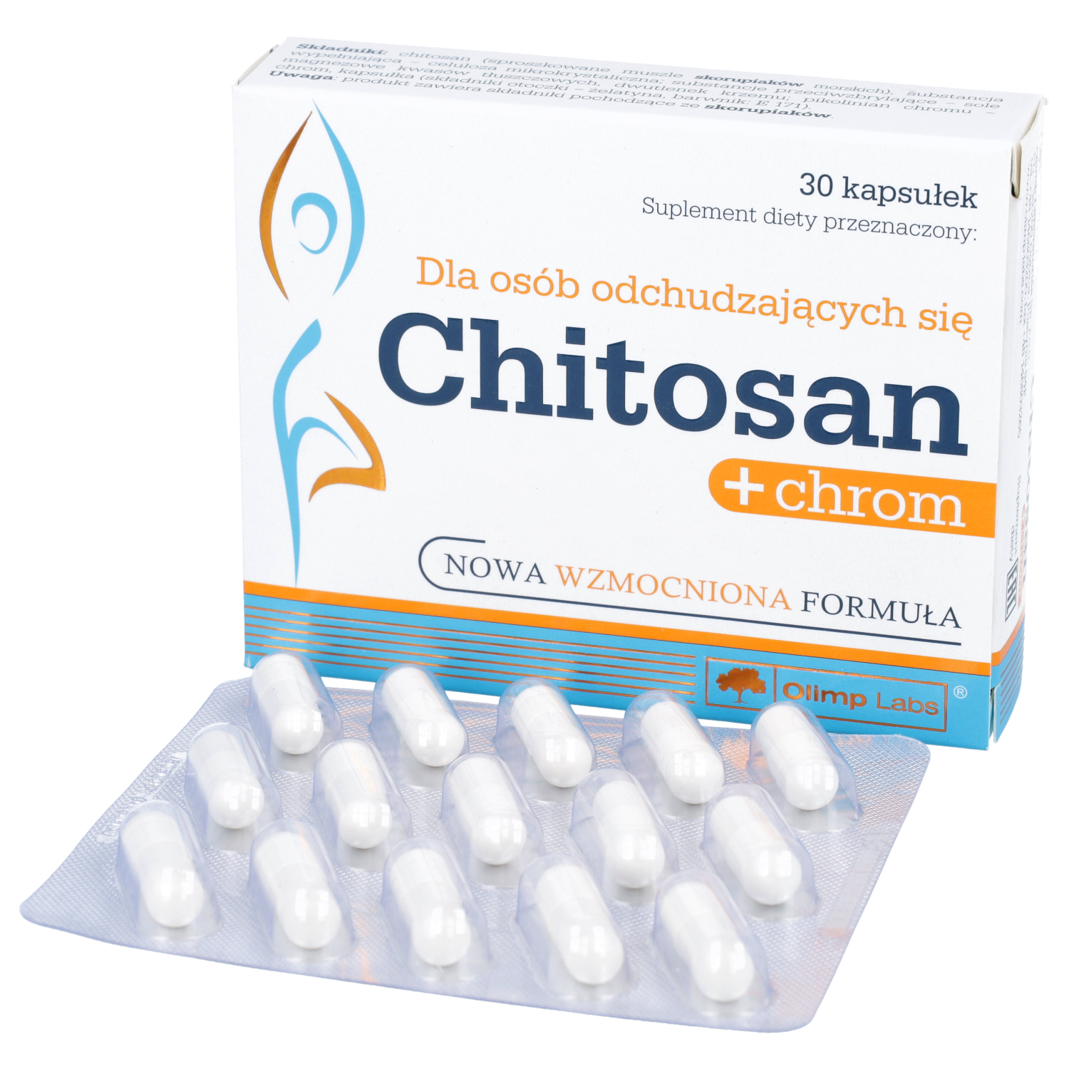 Olimp, chitosan + chrom, 30 kapsułek
