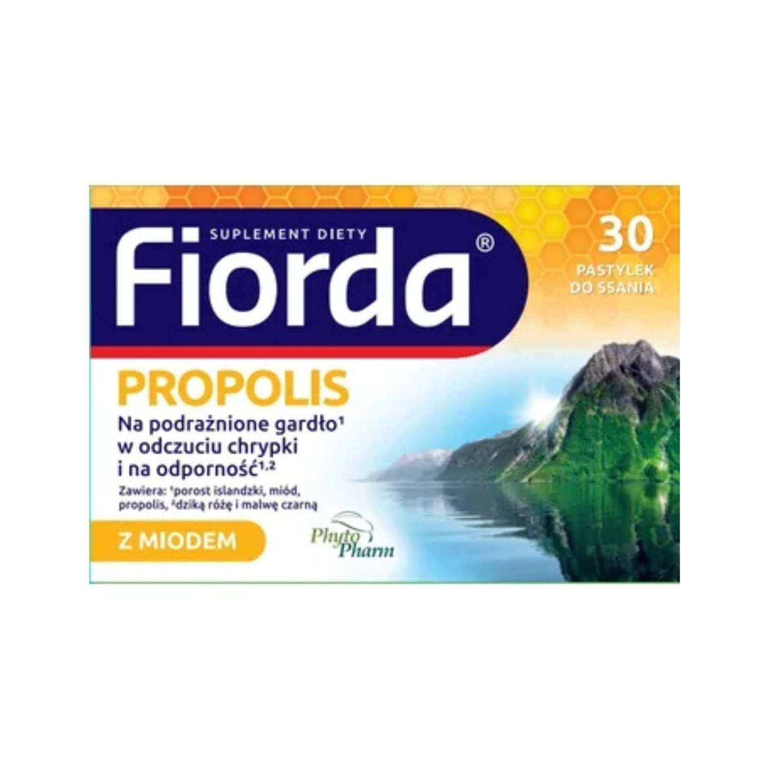 Fiorda propolis, 30 pastylek do ssania