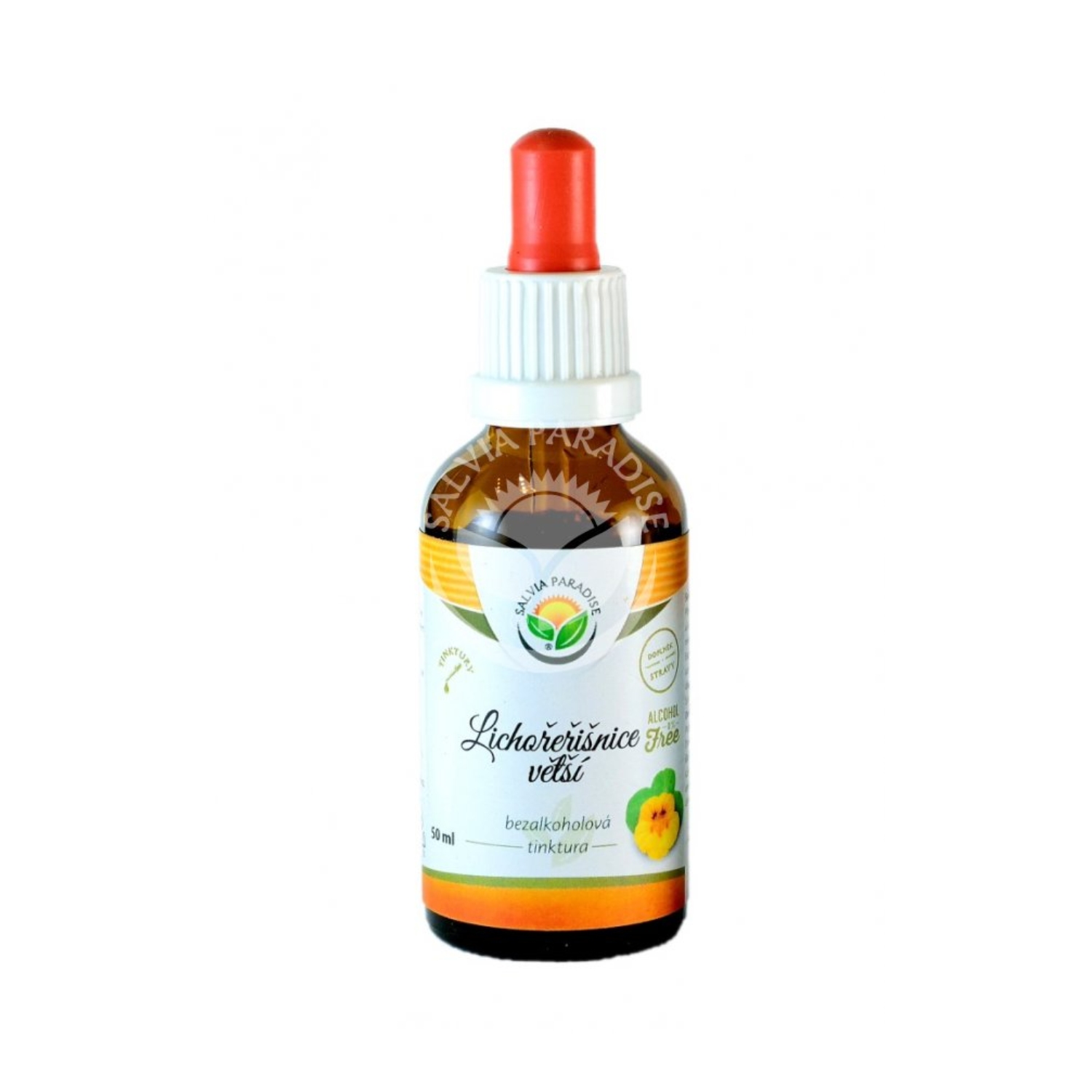 Salvia nasturcja, krople, bez alkoholu, 50 ml