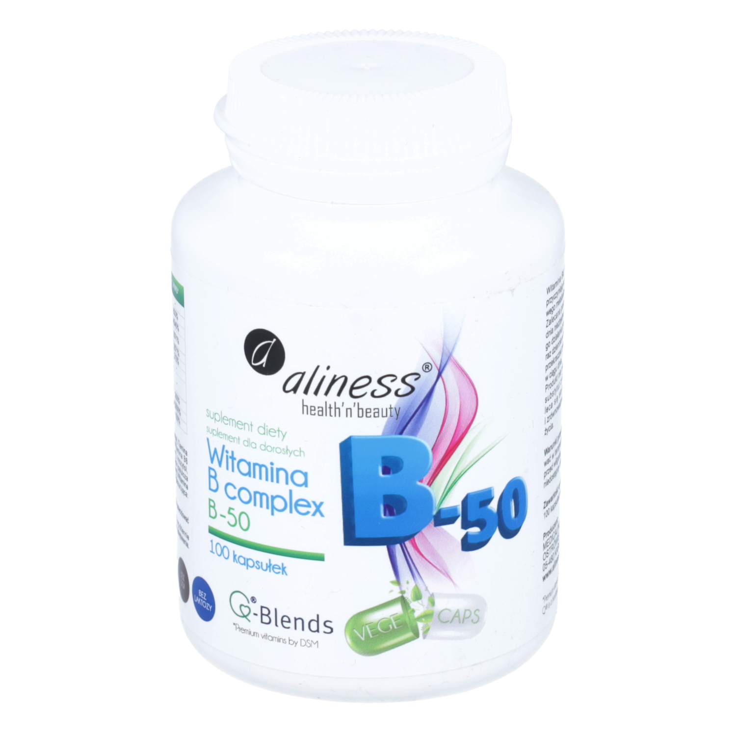 Aliness - witamina b complex b-50, 100 kapsułek