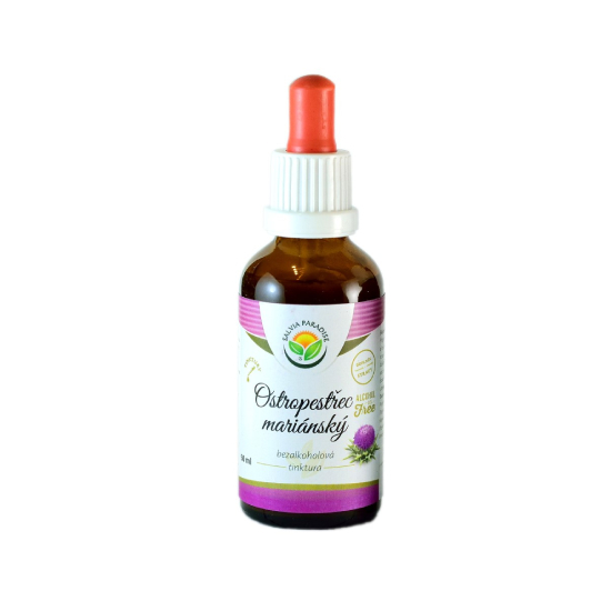 Salvia ostropest plamisty, krople, bez alkoholu, 50 ml