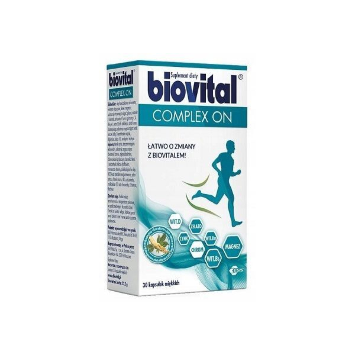 Biovital complex on, 30 kapsułek