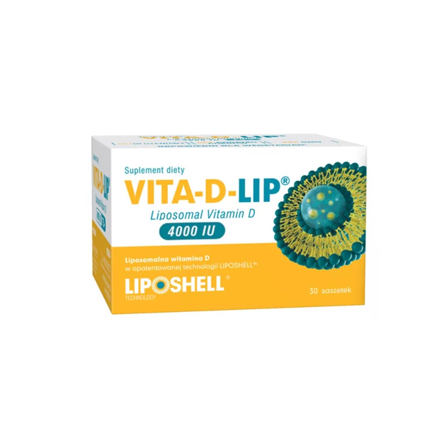 Vita-d-lip liposomalna witamina d 4000 iu, 30 saszetek