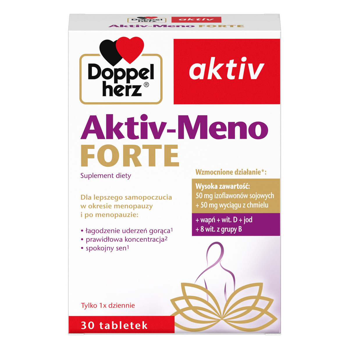 Doppelherz aktiv-meno forte, 30 tabletek