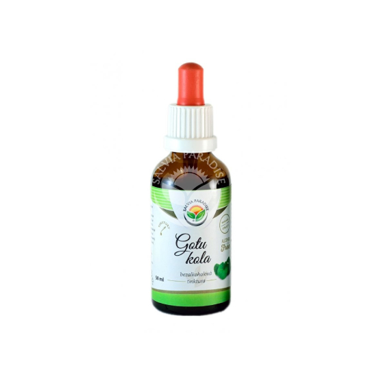 Salvia gotu kola, krople, bez alkoholu, 50 ml