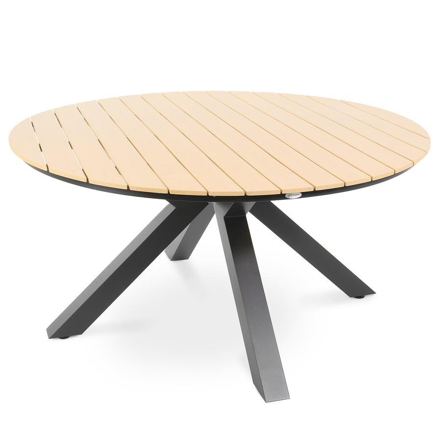 Gartentisch rund 150 cm Ravello - Beige