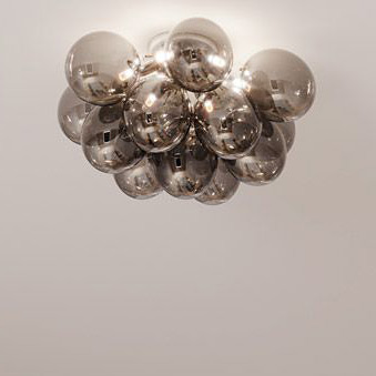 By Rydéns Gross lampa podsufitowa 3x4W szary przydymiony 4200660-4505