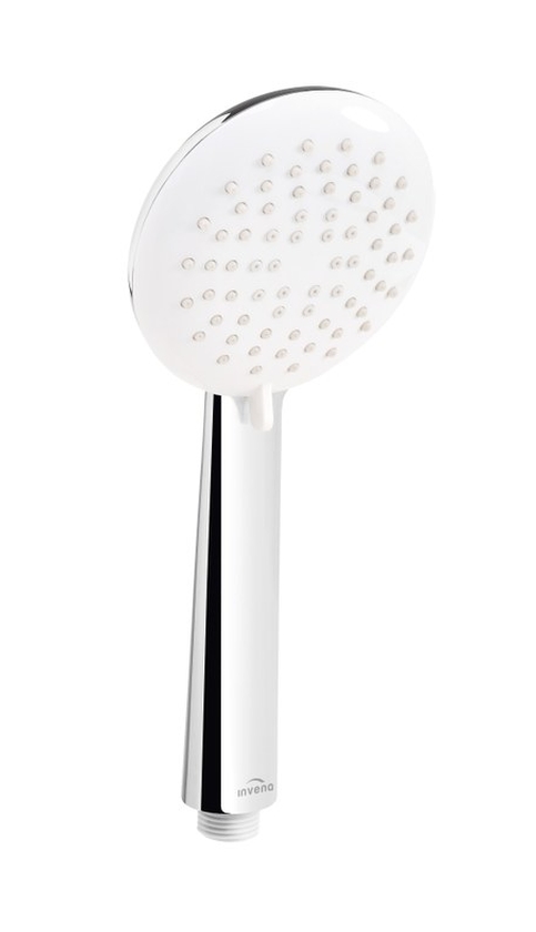 Invena Simi słuchawka prysznicowa chrom/biały AS-17-002