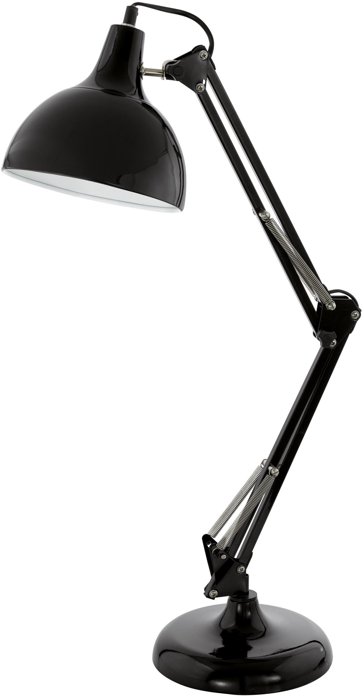 Eglo Borgillio lampa biurkowa 1x40 W czarna 94697