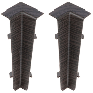 Cezar Hi-Line narożnik wewnętrzny do listwy przypodłogowej wenge ciemny mat 620119 - Wysyłka w 24h