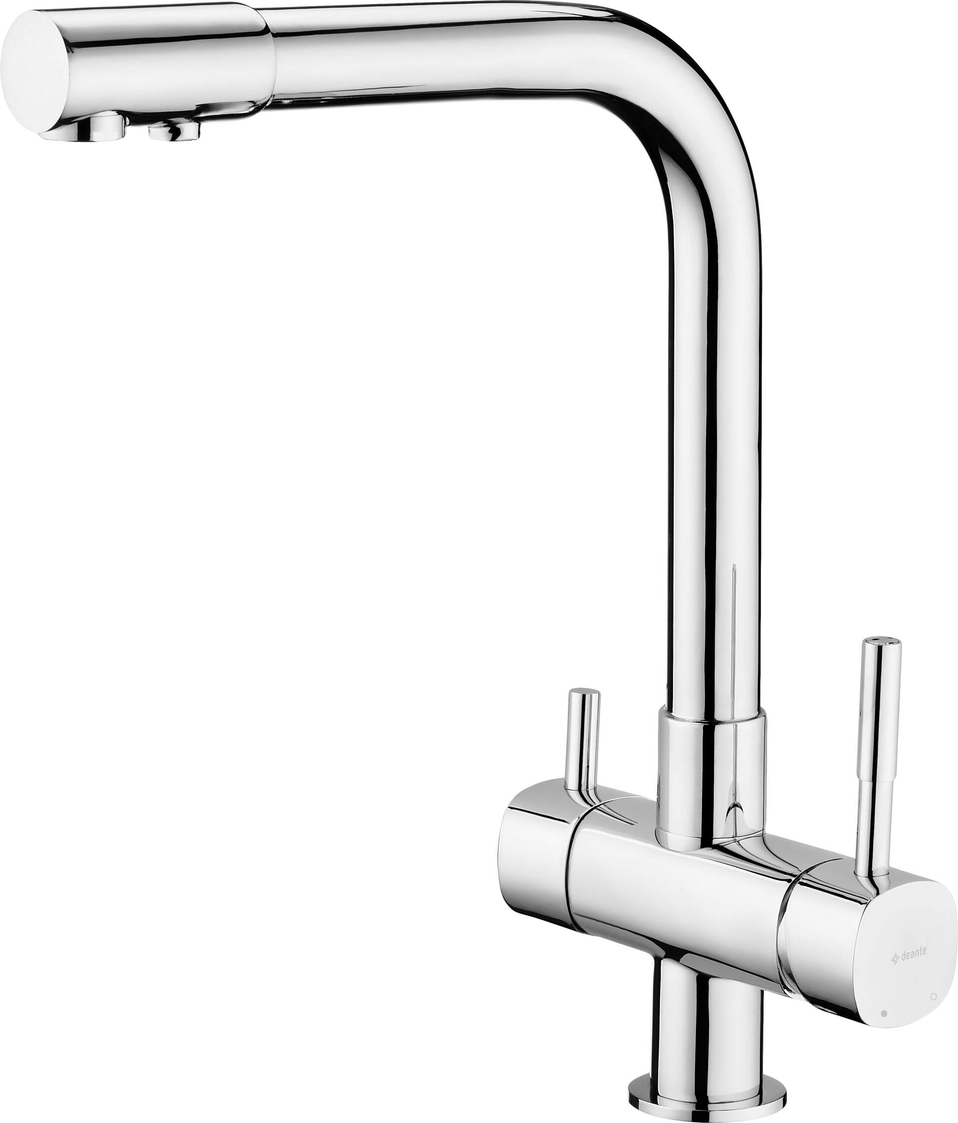 Deante Aster bateria kuchenna stojąca chrom BCH065M - Wysyłka w 24h