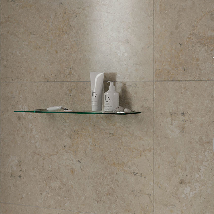 FDesign Kelly pólka szklana 60 cm chrom FD6-KEL-17-11
