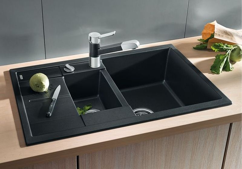Blanco Metra 6 S Compact zlewozmywak 78x50 cm z Silgranit PuraDur antracyt 513473