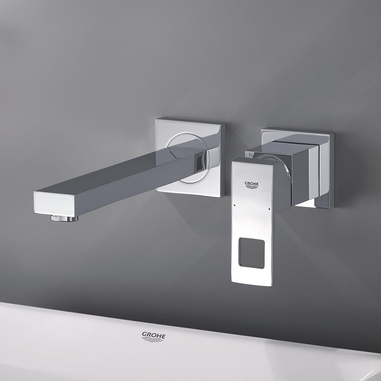Grohe Eurocube bateria umywalkowa podtynkowa chrom 23447000
