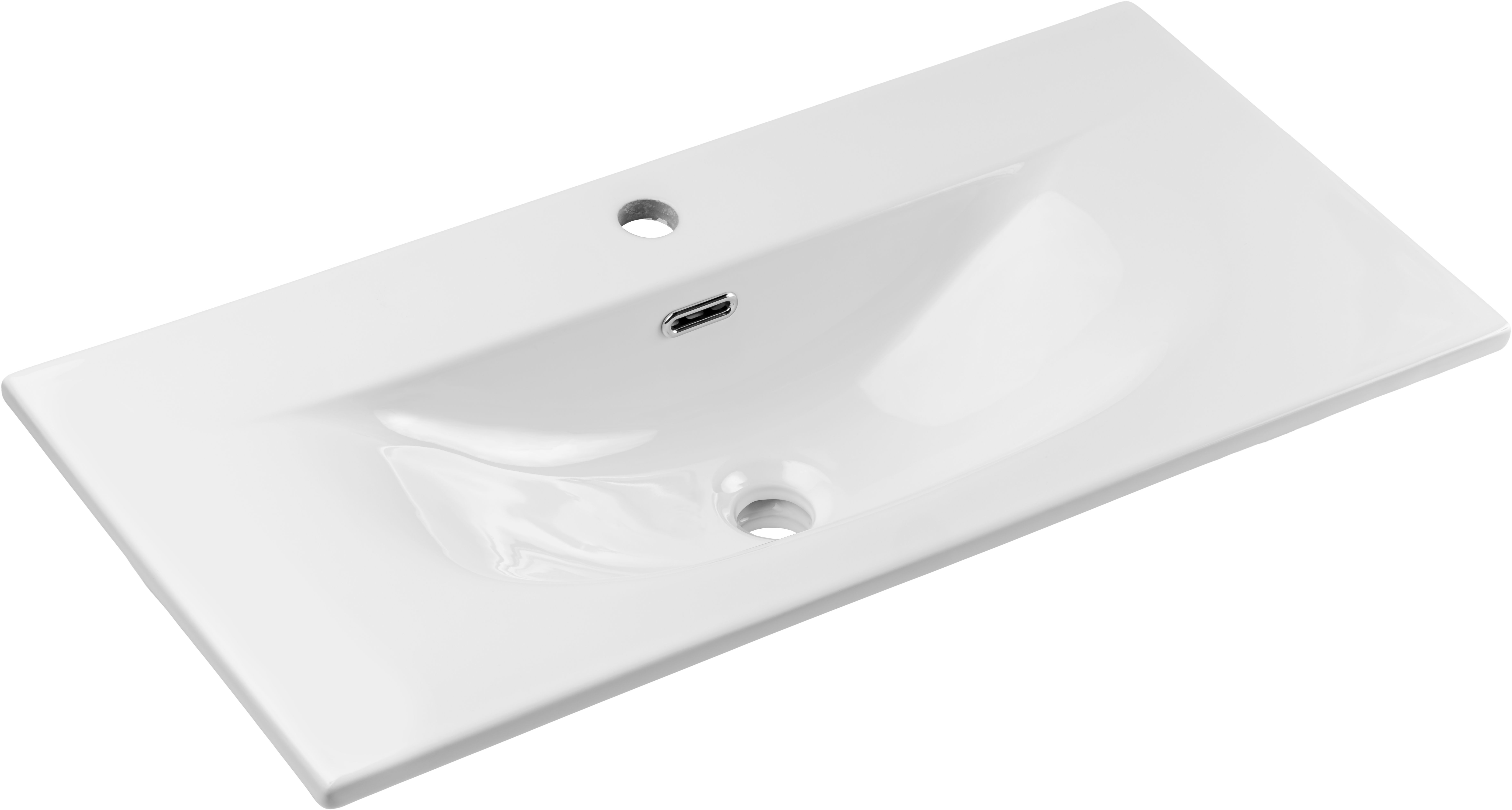 Comad Sky 3 umywalka 81x40 cm prostokątna meblowa biała SKY 3 80CM ( E-8099-3-80 ) - Wysyłka w 24h