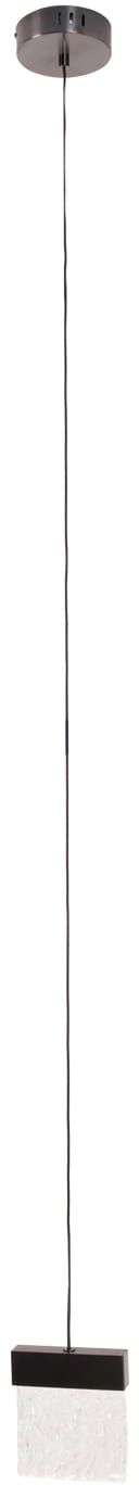 MaxLight Vetro lampa wisząca 1x4,5 W czarna P0574D