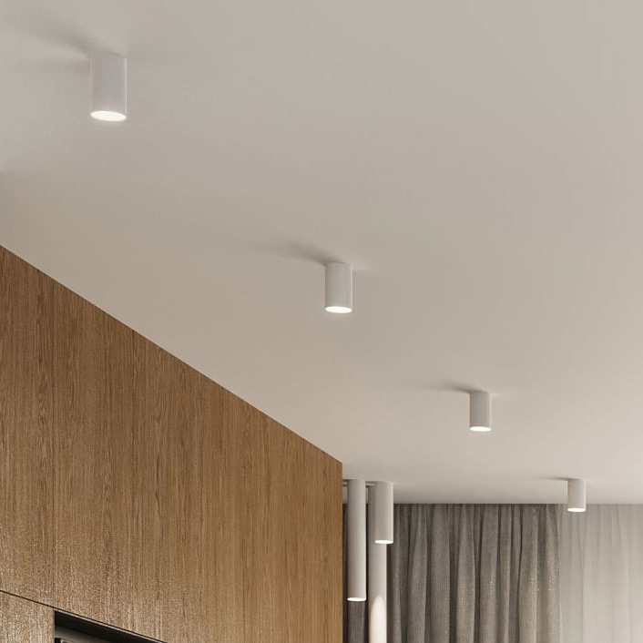 Sollux Lighting Lagos lampa podsufitowa 1x40 W biała SL.0999