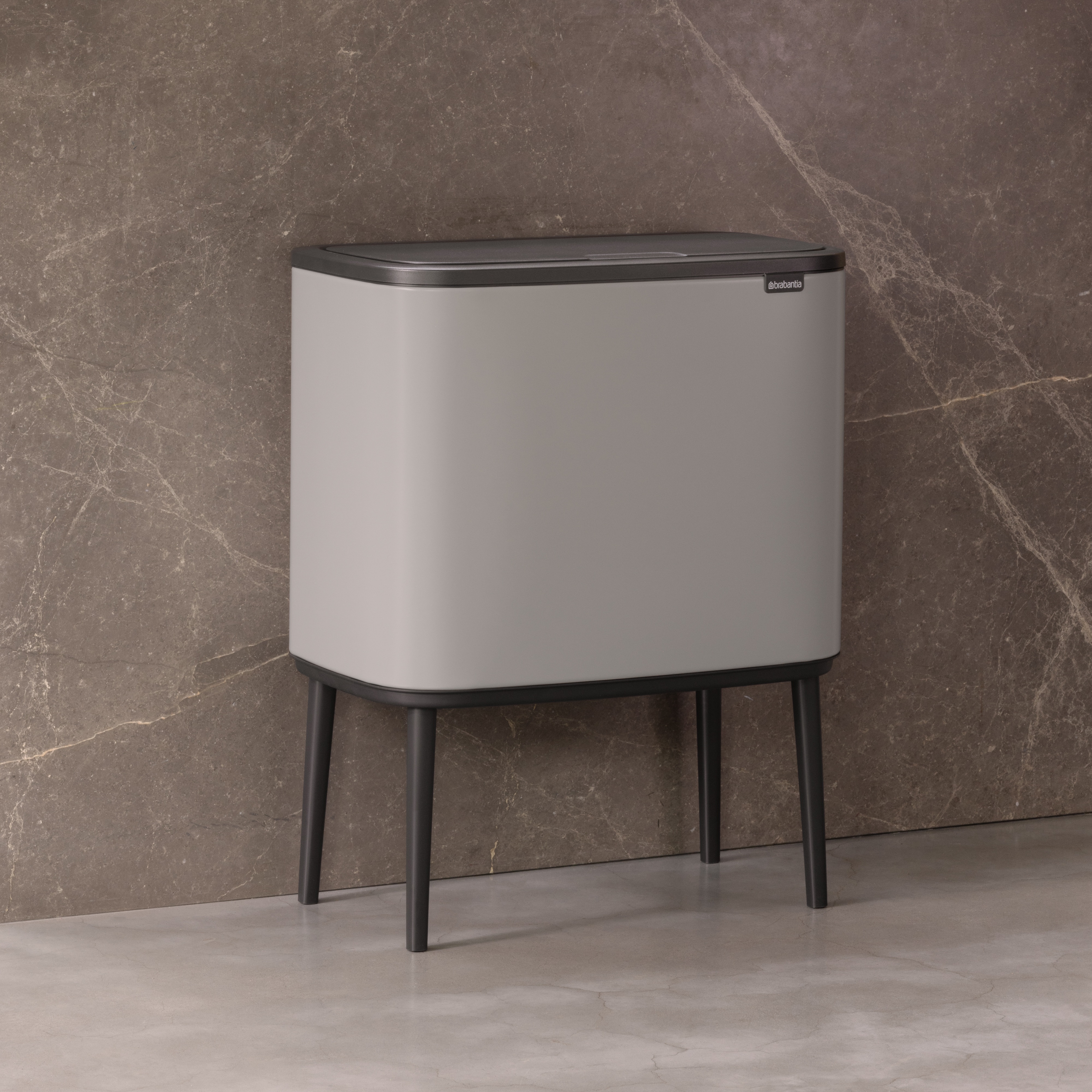Brabantia Bo Touch Bin kosz na śmieci 36 l Soft Grey 254987