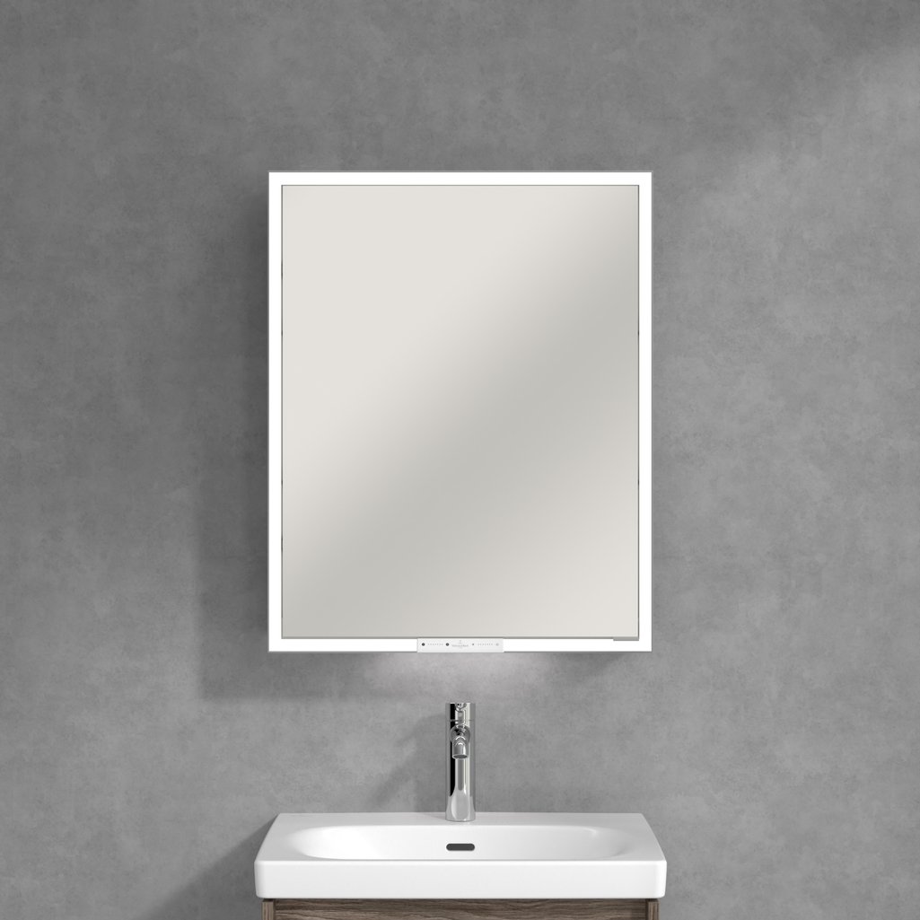 Villeroy & Boch My View+ szafka 60x16,8x75 cm z lustrem Stone Oak A4816LRK