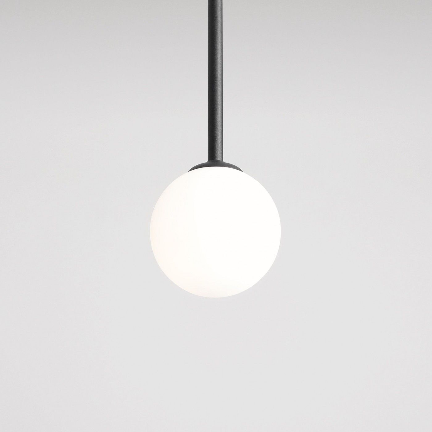 Aldex Pinne lampa podsufitowa 1x10 W czarna 1080PL_G1_M