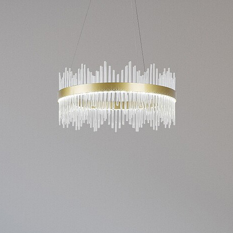 Rabalux Mabel lampa wisząca 36 W przezroczysta-złota 72227 - Wysyłka w 24h
