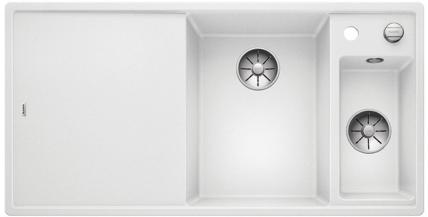 Blanco Axia III 6 S zlewozmywak 100x51 cm z Silgranit PuraDur biały 523477