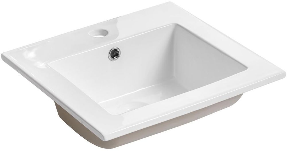 Comad umywalka 42x42 cm kwadratowa meblowa biała UM-CFP 9048B/8023 - Wysyłka w 24h