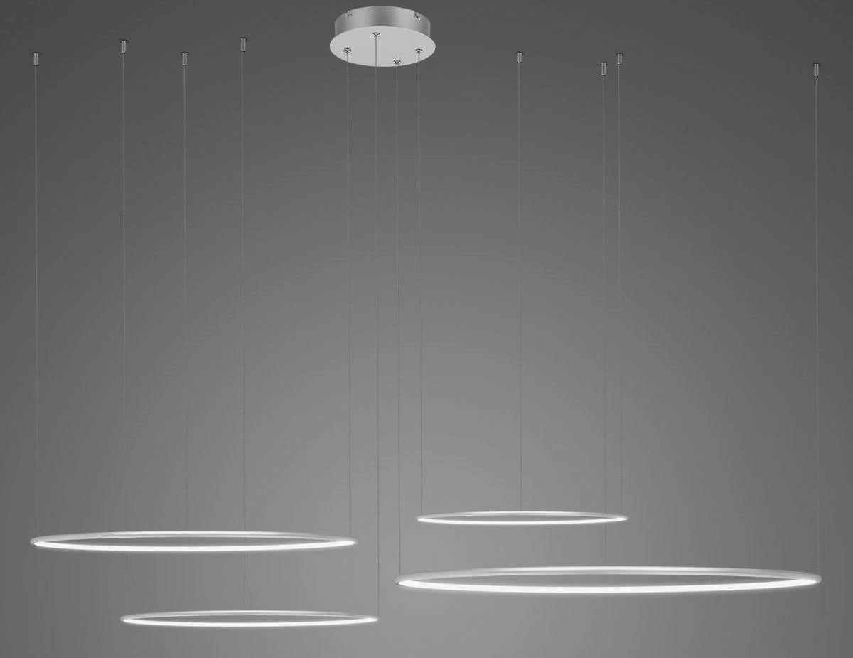 Altavola Design Led Shape lampa wisząca 1x106 W srebrna LA084/CO4_100_in_4k_silver_dimm
