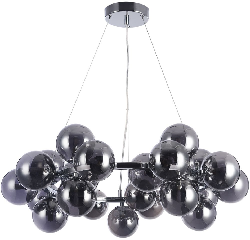 Italux Cabella lampa wisząca 25x28 W chrom PND-5252-25-CH+SMK