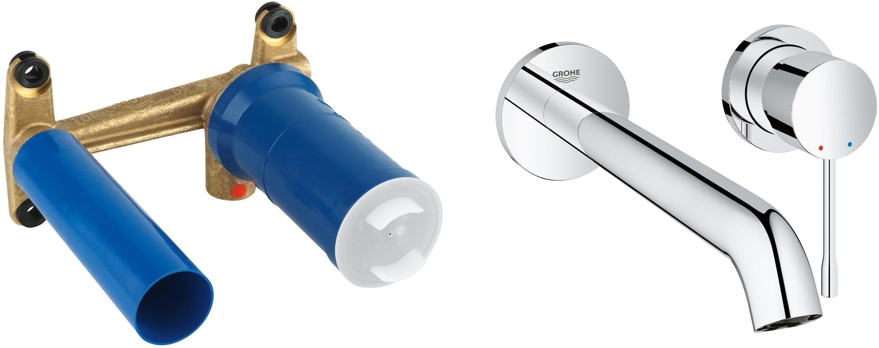 Zestaw Grohe Essence New bateria umywalkowa podtynkowa kompletna chrom (19967001, 23571000) - Wysyłka w 24h