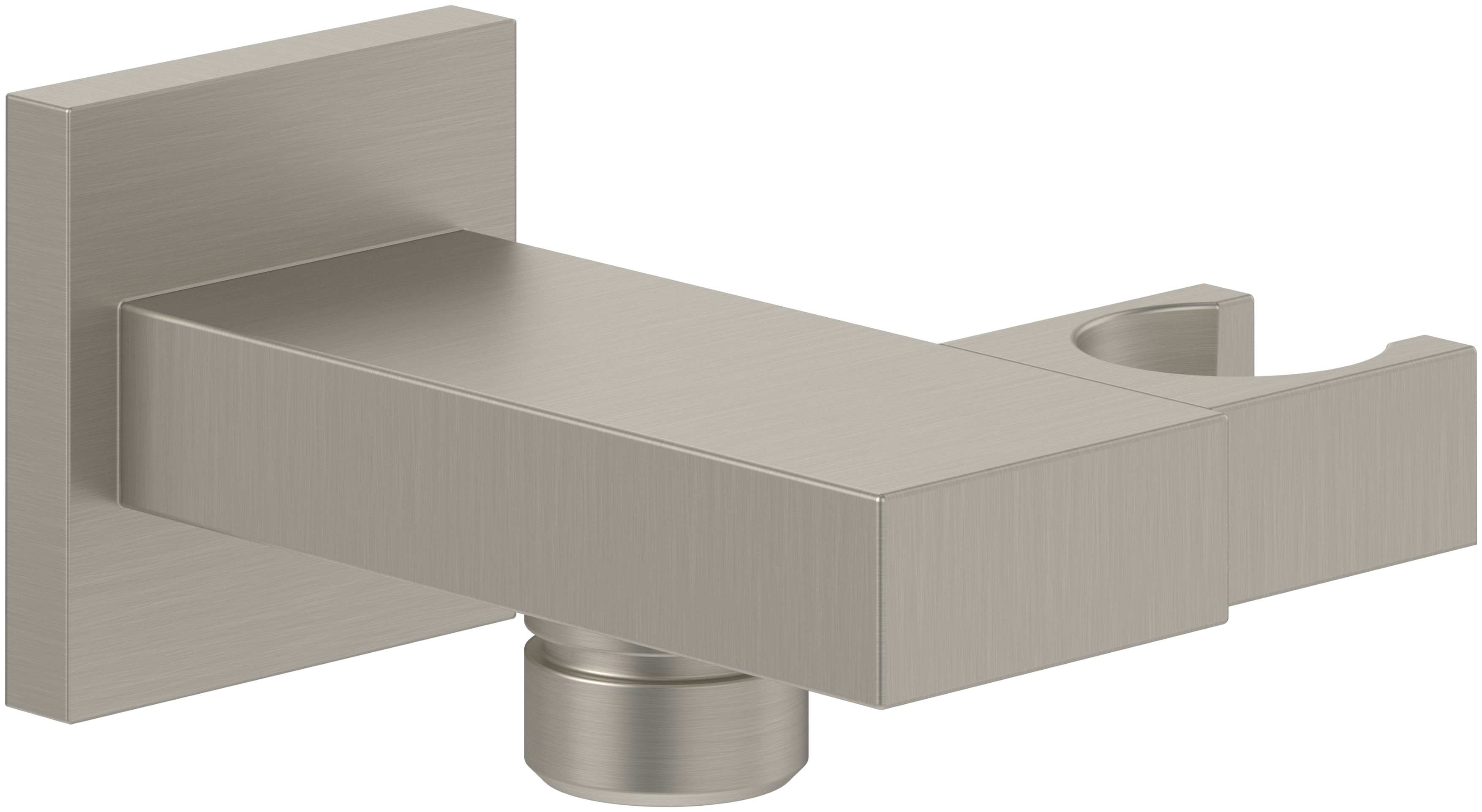 Villeroy & Boch Universal Showers przyłącze kątowe z uchwytem nikiel szczotkowany TVC00046300064