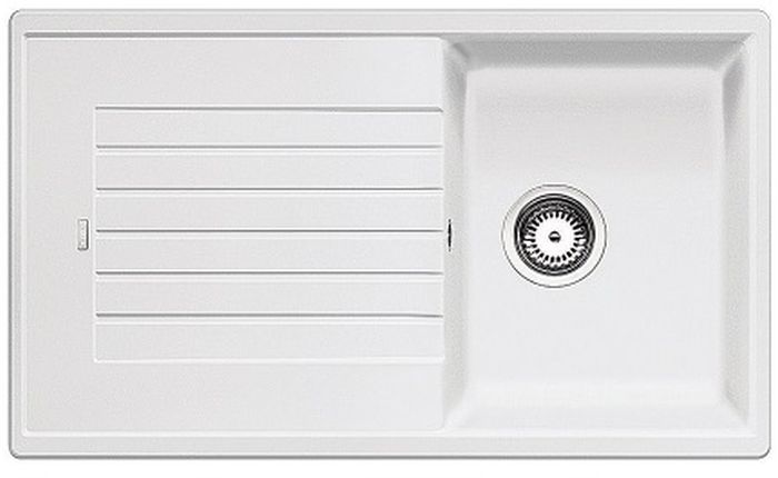 Blanco Zia 45 SL zlewozmywak 86x50 cm z Silgranit PuraDur biały 516740