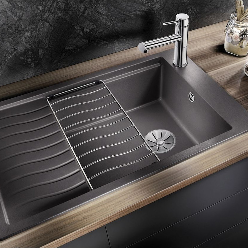 Blanco Elon XL 6 S zlewozmywak 78x50 cm z Silgranit PuraDur szarość skały 524845