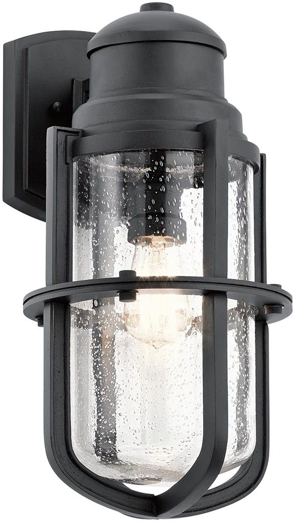 Elstead Lighting Suri kinkiet zewnętrzny 1x60 W czarny KL-SURI-L