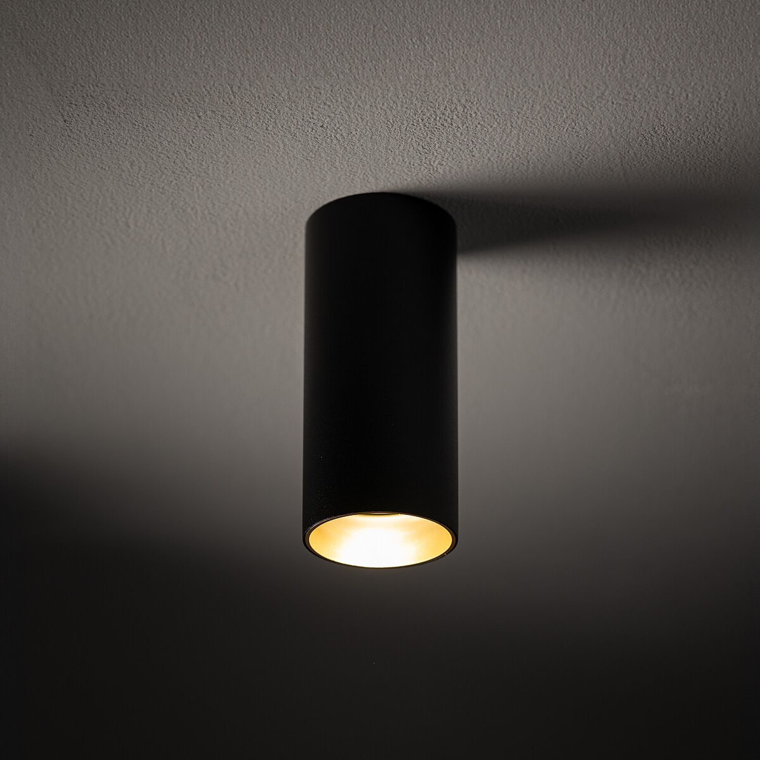 Nowodvorski Lighting Mono lampa podsufitowa 1x10 W czarna-złota 10779