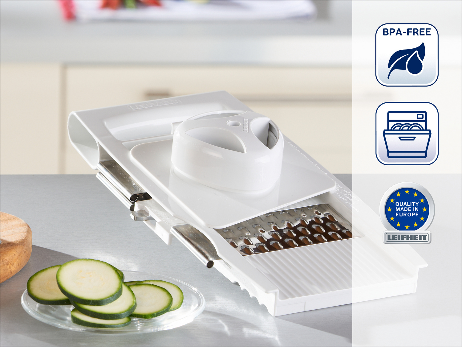 Leifheit tarka kuchenna 4+1 stal 23170 - Wysyłka w 24h