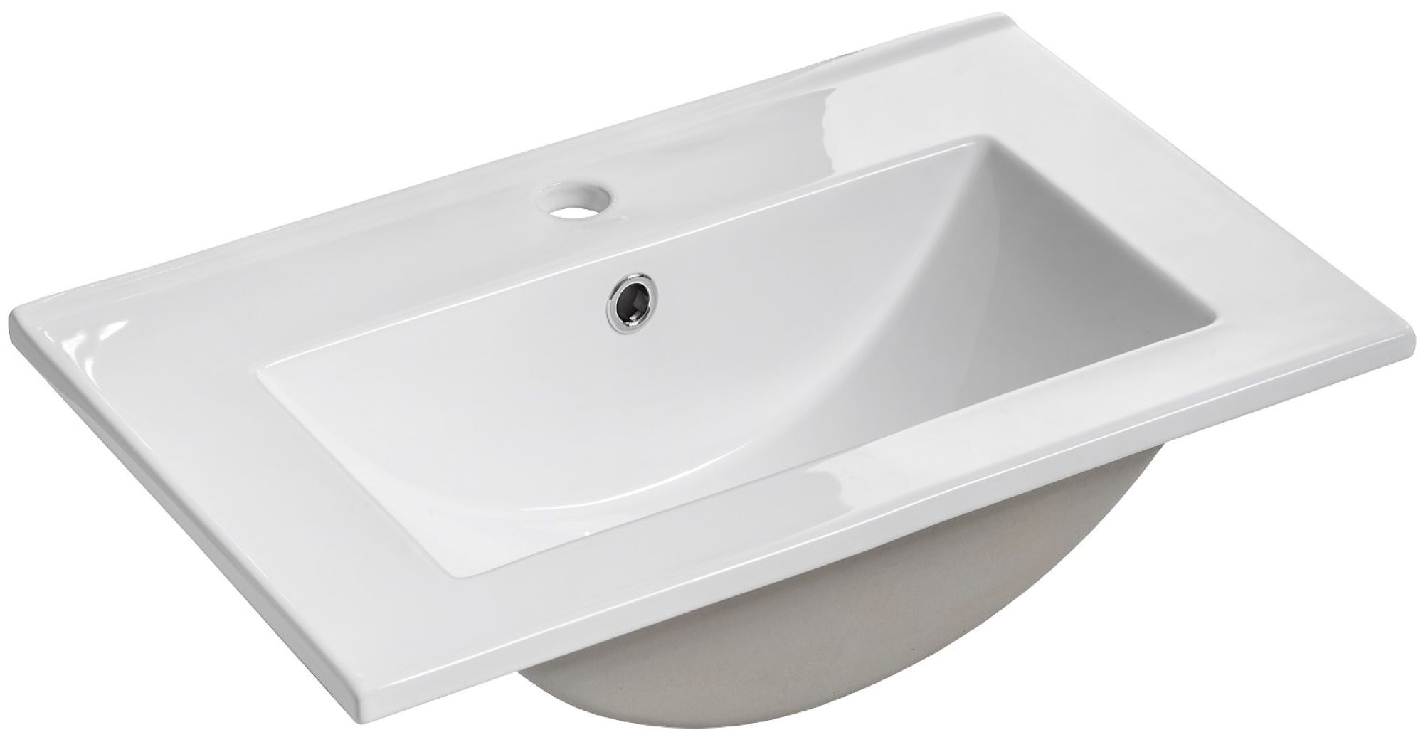 Comad Dance White umywalka 51x40 cm prostokątna meblowa biała UM-2050RB DANCE 50