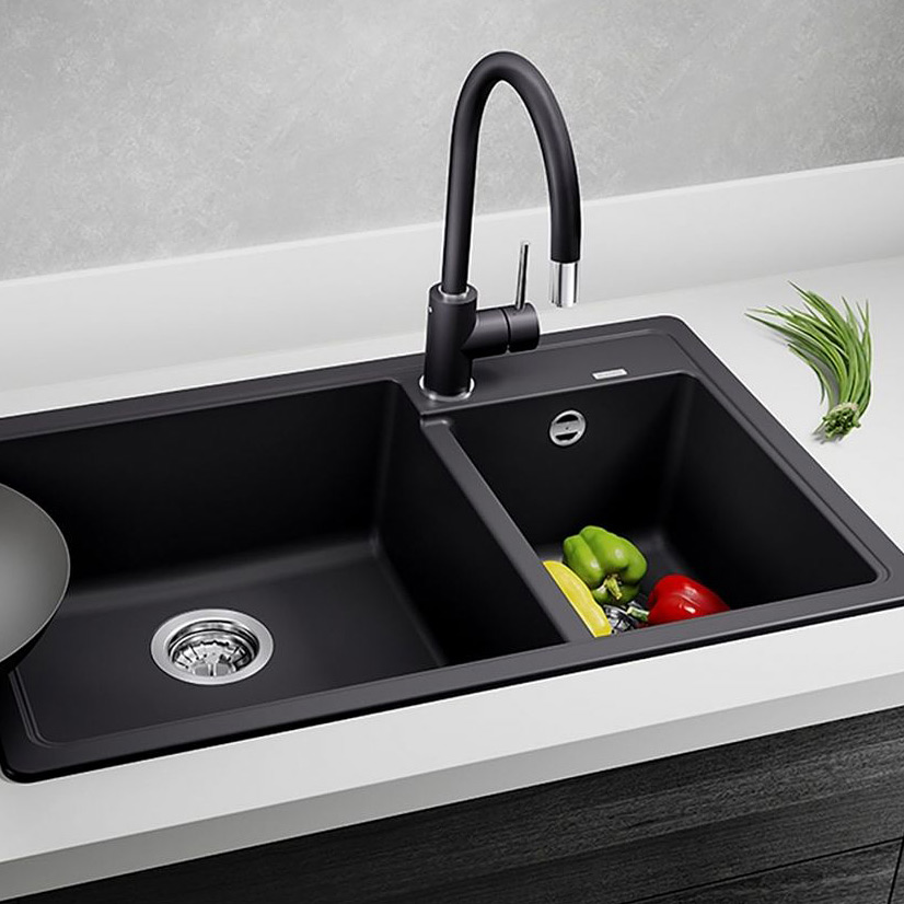 Blanco Legra 8 zlewozmywak 78x50 cm z Silgranit czarny 526223 - Wysyłka w 24h