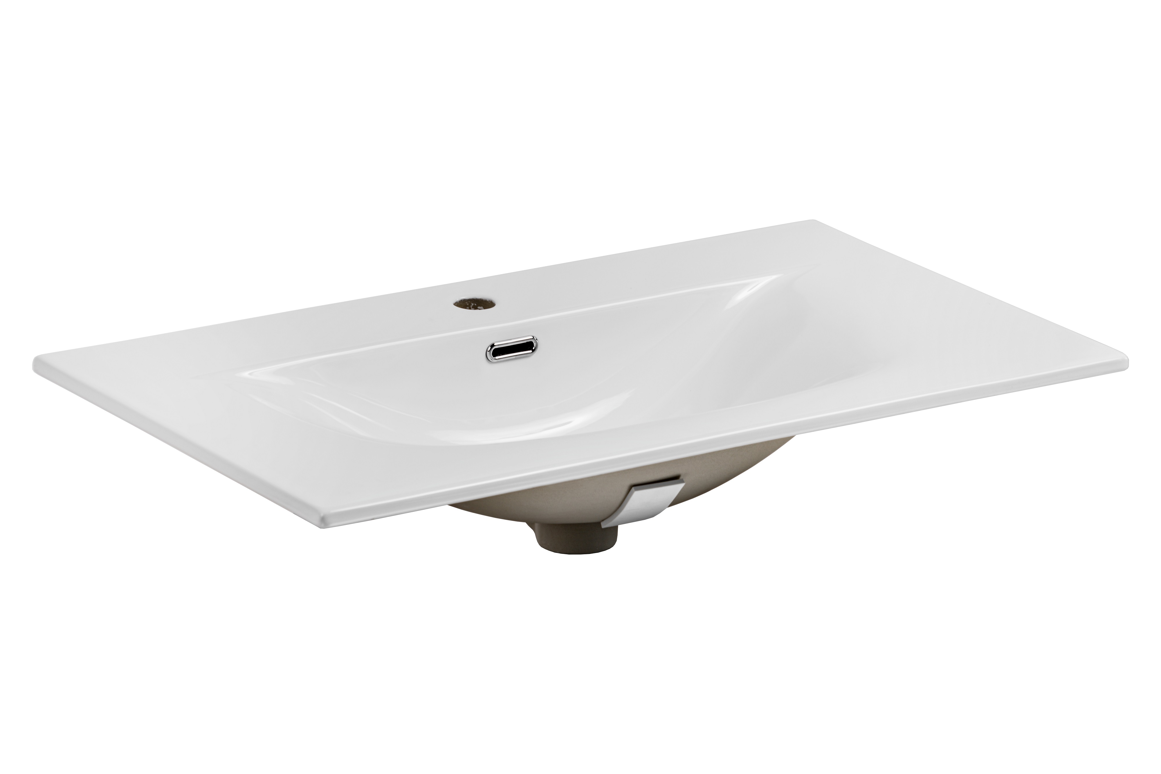 Comad Sky umywalka 80x46 cm prostokątna wpuszczana biała SKY 80-8099 - Wysyłka w 24h